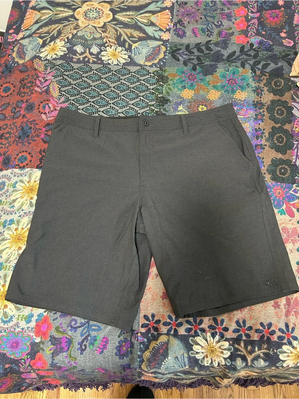 O'Neill Light Blue Flat Front Men's Shorts